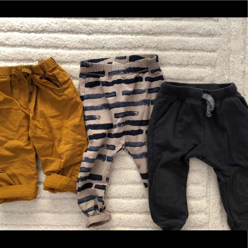 Bundle of baby boy Zara pants! Just like new!